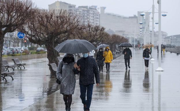 Domingo de lluvias en Cantabria mientras Alto Campoo registra la temperatura mínima del país