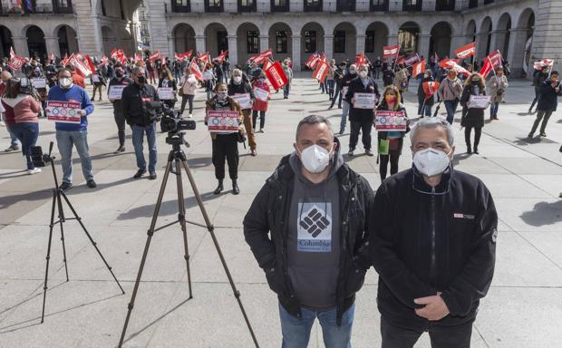 Delegados de CC OO y UGT piden la subida del SMI y la derogación de la reforma laboral