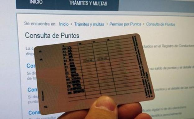 ¿Sabes cuántos puntos tienes en el carné de conducir?