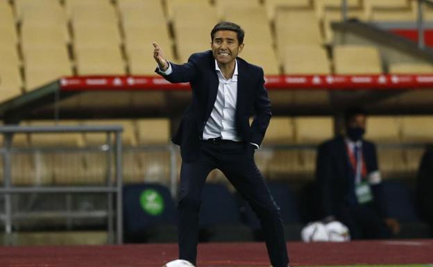 Marcelino: «No jugamos a nuestro mejor nivel, diría muy alejado»