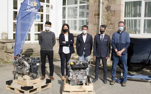 Renault colabora en la formación de los alumnos de La Salle en Los Corrales