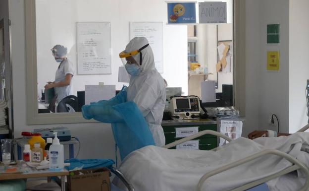 Cantabria supera el centenar de hospitalizados por covid