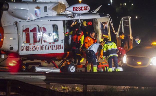 Rescatada una joven que cayó por un acantilado en la Virgen del Mar