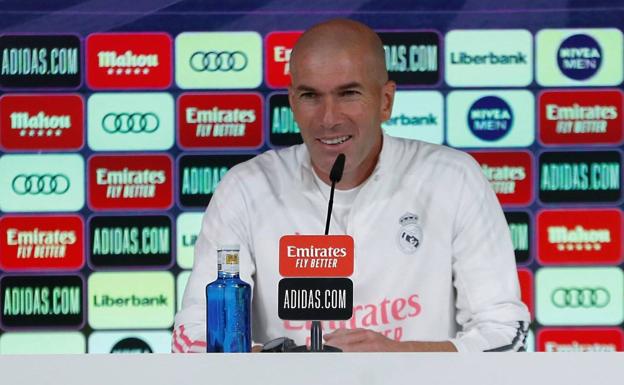 Zidane: «No me alegro de las derrotas de los rivales»