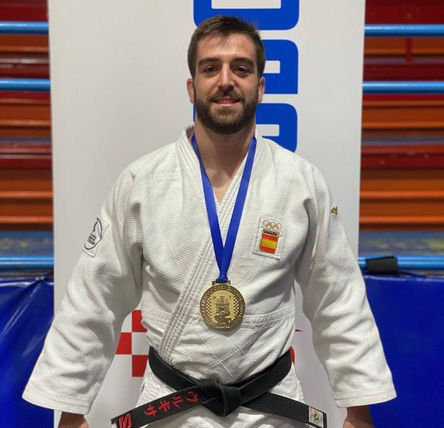 El cántabro Alfonso Urquiza, oro en el Abierto Europeo de Judo en Zagreb