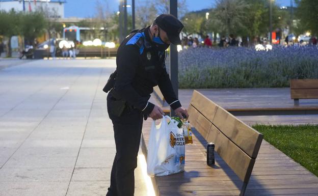 Santander refuerza la presencia de Policía este fin de semana por el fin del estado de alarma