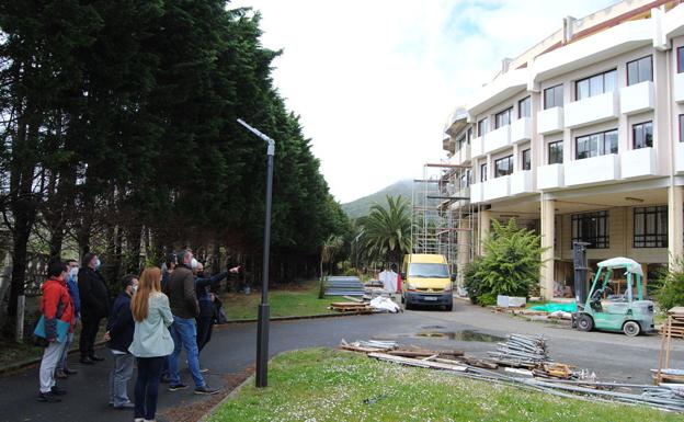 La obra de la residencia de mayores Santa Ana encara su recta final