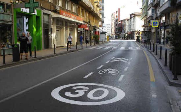 La Mesa de Movilidad pide que solo haya cuatro excepciones a la zona 30 en Santander