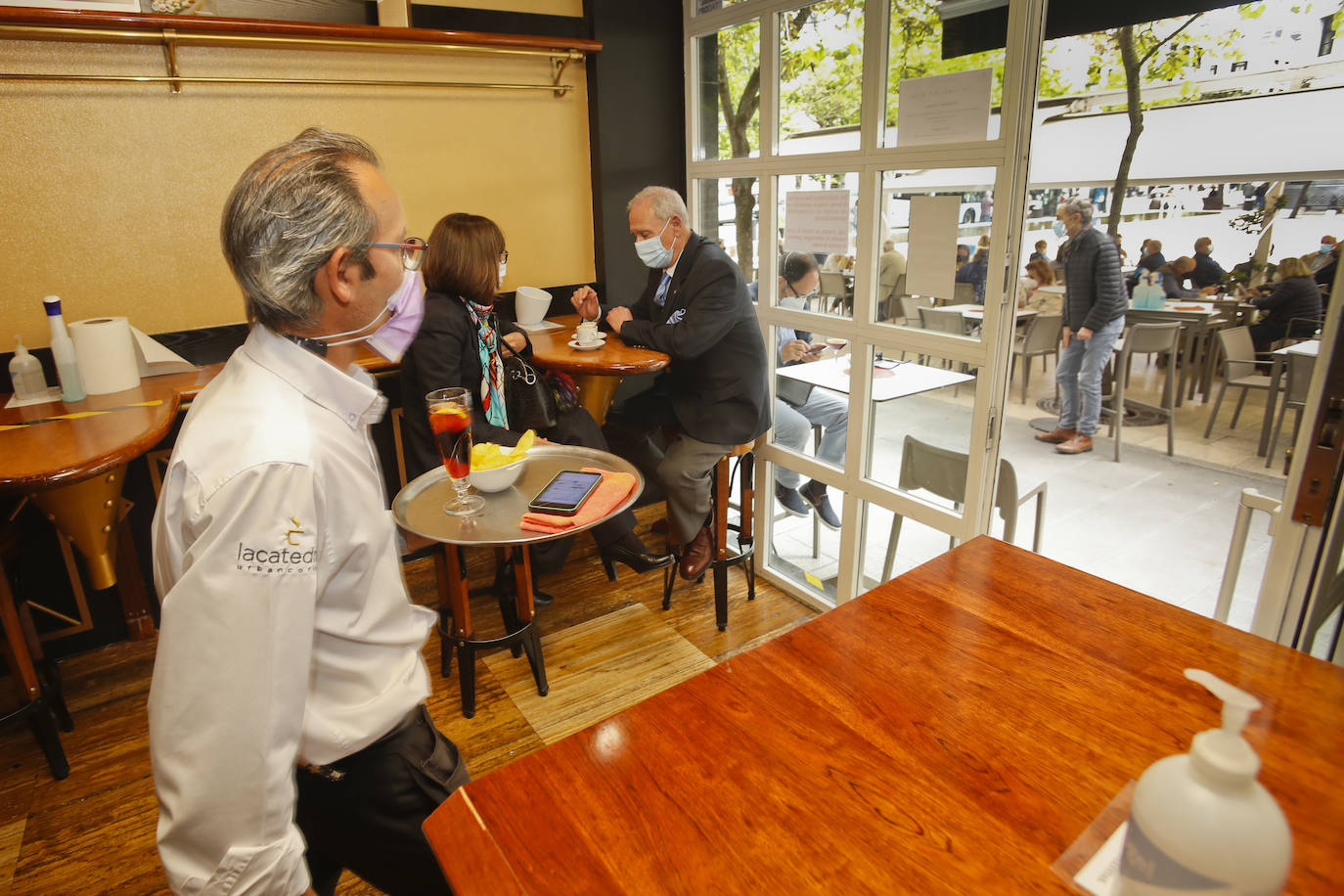 «Abrir el interior es una liberación pero la incertidumbre no nos la quita nadie»