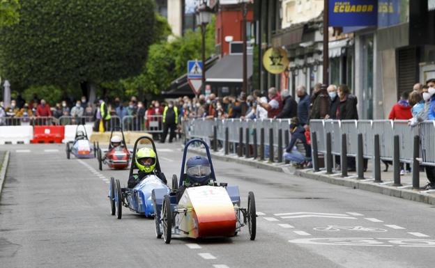 Una carrera sin ruido ni gasolina en Torrelavega