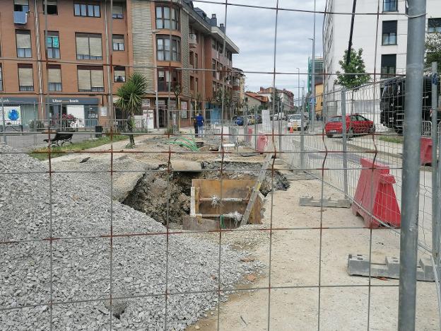 El barrio de Boo se despedirá de la obra de la línea de alta tensión en un mes