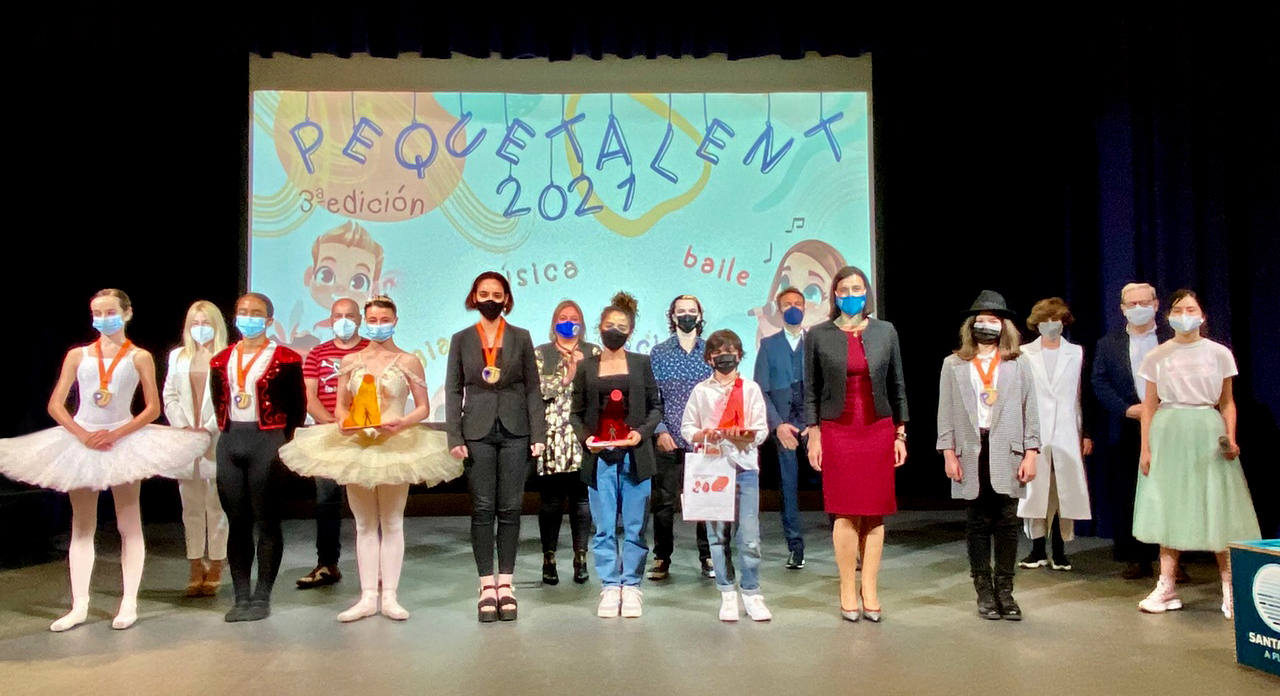 Así fue la entrega de premios del concurso infantil 'PequeTalent'