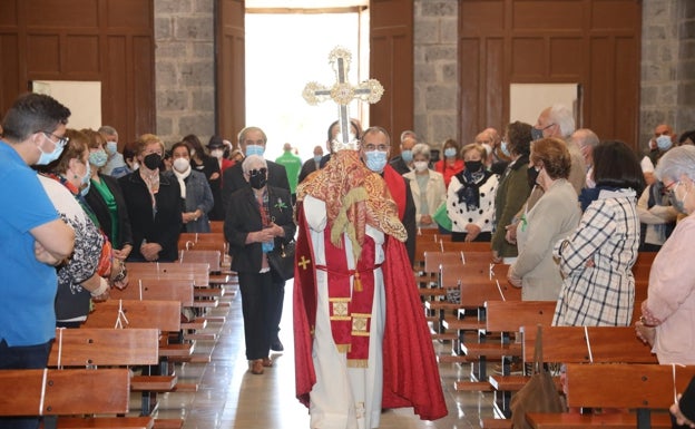 La Reliquia del Lignum Crucis fue trasladada a Potes