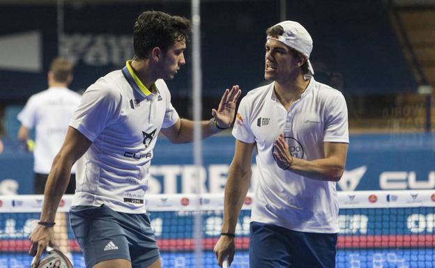 Lebrón-Galán y Brea-Icardo reinan en el Palacio de los Deportes de Santander