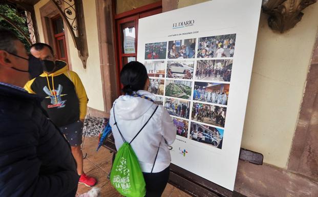 Puente Viesgo repasa en imágenes el 'año covid'