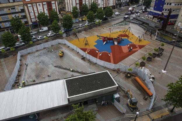 Los niños disfrutarán del parque del agua de La Llama a partir de agosto