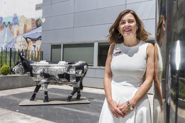 Paula Fernández, representante española con Díaz Ayuso en el debate sobre el Futuro de Europa