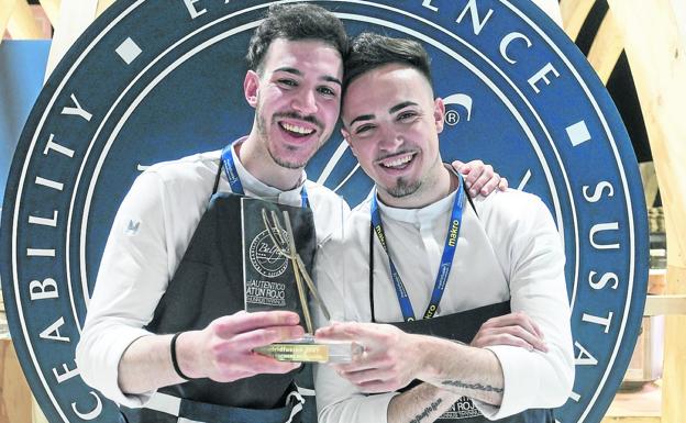 Javier Sanz y Juan Sahuquillo: «Llevamos desde los seis años jugando junto a la cocina»