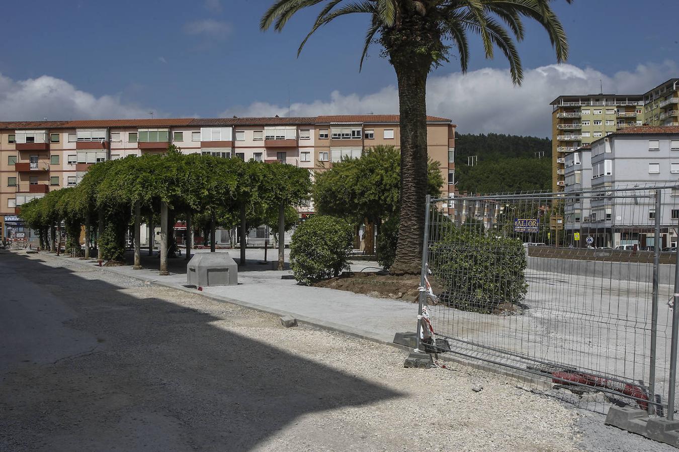 La obra de la Plaza de Covadonga ya está muy avanzada