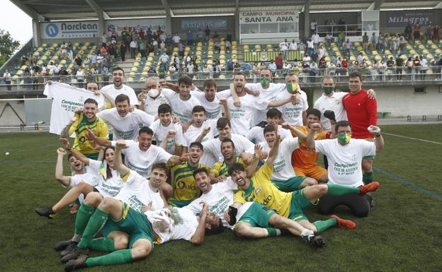 Una fiesta para celebrar el ascenso