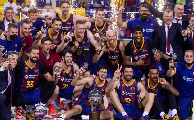 El Barça recupera el trono de la ACB siete años después