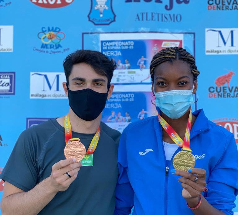 La castreña Osasere Eghosa afronta este fin de semana el Nacional absoluto de triple tras ganar el oro en el sub23