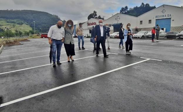 Nuevo aparcamiento para los trabajadores del polígono de Molladar en Cartes