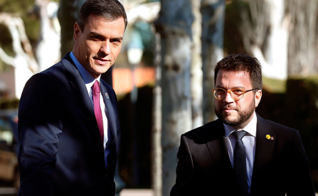 Sánchez y Aragonès se reúnen el próximo martes en la Moncloa