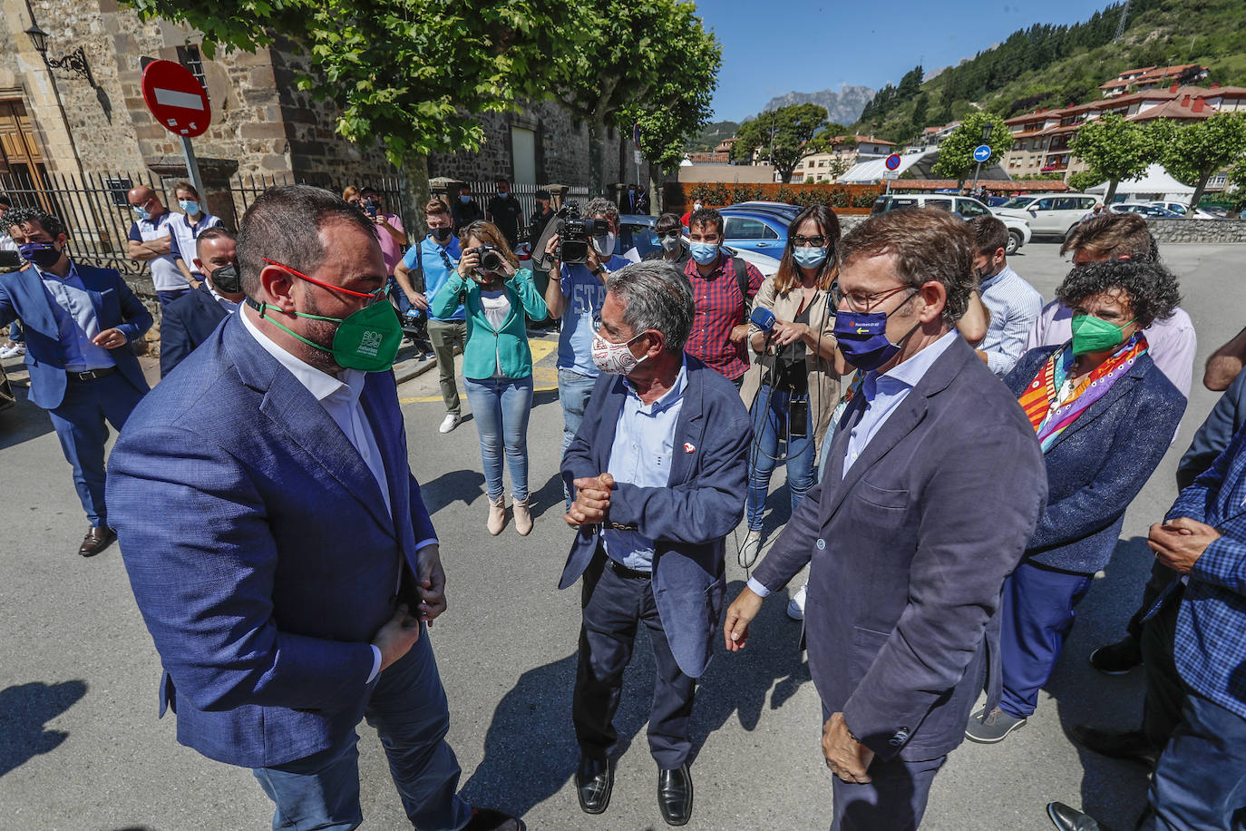 Cantabria, Asturias y Galicia se ven las caras en Líebana