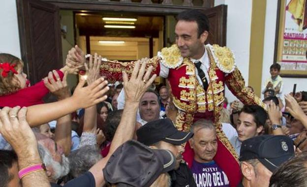 Ponce no toreará en Santander el 24 de julio tras retirarse por tiempo indefinido