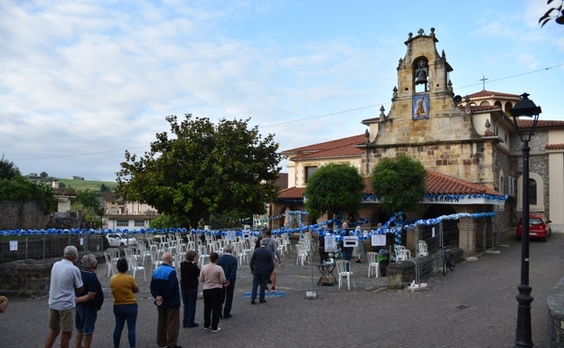 Las fiestas del Carmen de Revilla, un año más reducidas a la mínima expresión