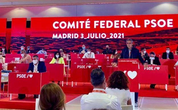 Zuloaga subraya la labor del PSOE para recuperar Cantabria frente a una oposición que no ha estado «a la altura»