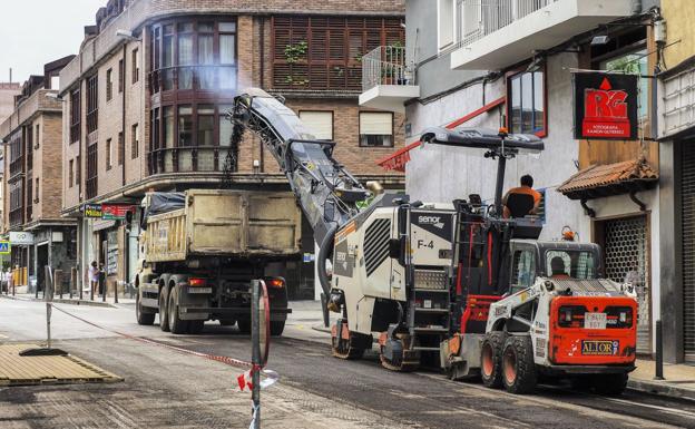 El nuevo plan de asfaltado incluye este año distintos barrios y pueblos