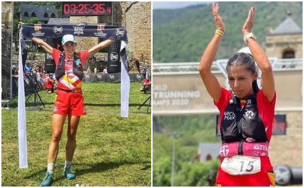 Las españolas Maite Maiora y Gemma Arenas, campeonas del mundo de 'skyrunning'