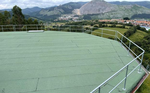 Inaugurado el depósito del Monte Cueto para garantizar la presión de agua a las viviendas desde la Loma a Santullán