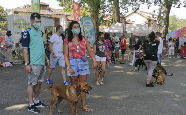 El muelle de Oruña se regala un día de perros