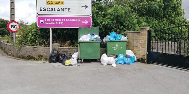 La basura se acumula en los municipios que integran la Mancomunidad El Brusco