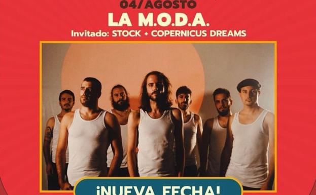 Aplazado el concierto de La M.O.D.A. de esta noche en Castro por el positivo de uno de los músicos