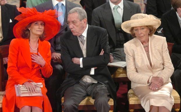 Fallece Menchu Álvarez del Valle, la abuela santanderina de la reina Letizia