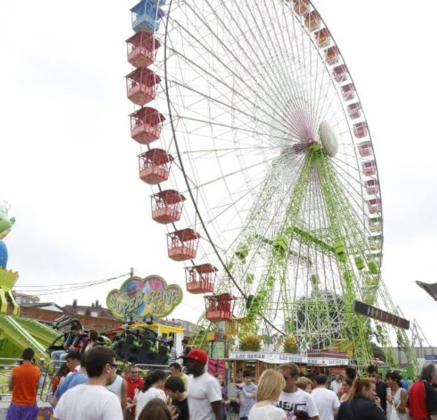 Una noria gigante de 40 metros se une al programa de fiestas de La Patrona