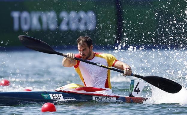 Craviotto lidera el pleno español para las semifinales