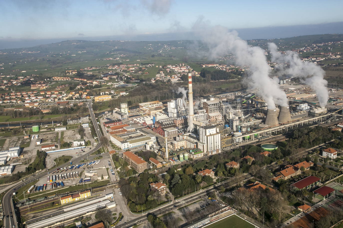 La UE tensiona a la industria cántabra al encarecer las emisiones de CO2