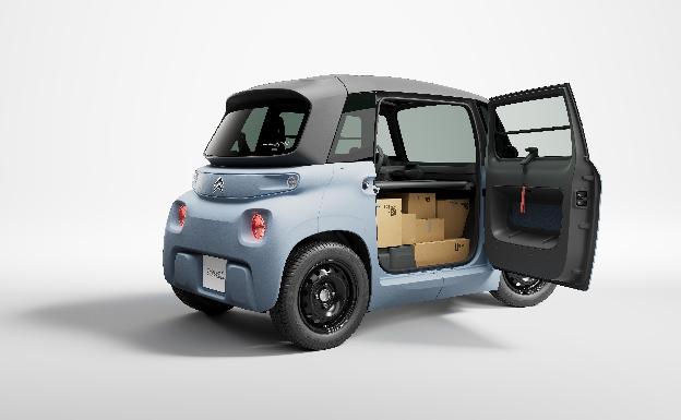 Citroën My Ami Cargo, un curioso vehículo de reparto 100% eléctrico