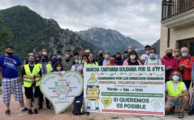 La Marcha Cantabria Solidaria por el 0,77% se presenta este martes en Liébana