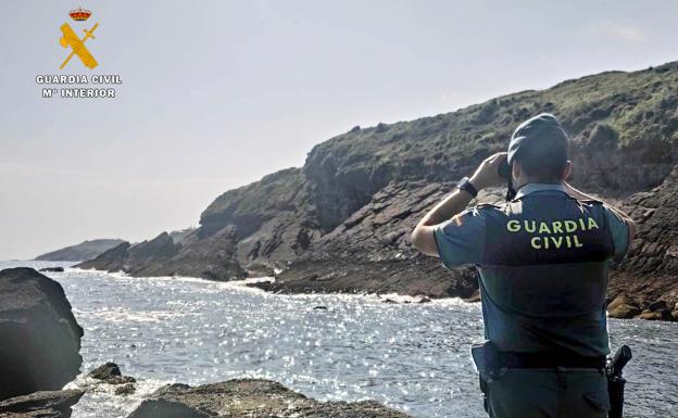 La Guardia Civil caza a un furtivo reincidente con 6 kilos de percebes