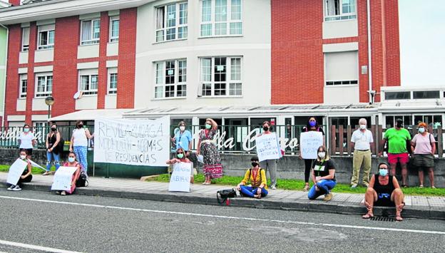 La residencia Villa Cicero, en «precaria» situación laboral