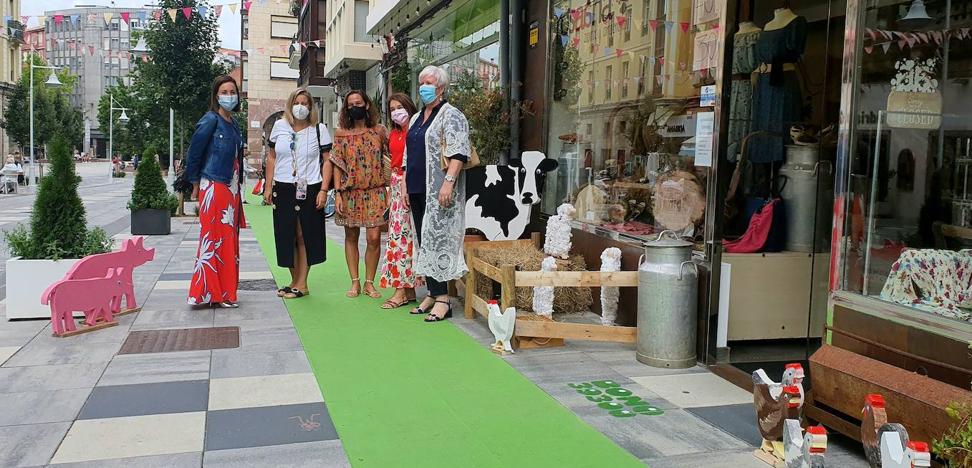 La calle Ancha con 'Valles Pasiegos' gana la 2ª edición del concurso 'Escaparate Compartido' - Vimarsana News
