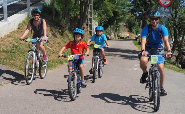 El programa de La Patrona incluye paseos gratuitos en bicicleta eléctrica hasta Suances