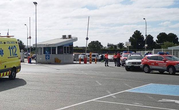 Herido grave un vecino de Ampuero tras ser atropellado en un polígono industrial de Navarra