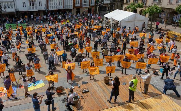 Este sábado, protesta en Santander contra los parques eólicos proyectados en la región